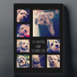 Create a Custom Photo Collage with 8 Photos Plaque<br><div class="desc">Use your favourite photo or pictures to make a fun keepsake to share with friends.</div>
