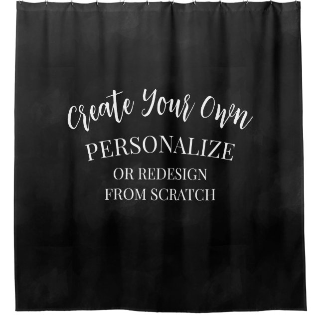 Create a Custom Shower Curtain (Front)