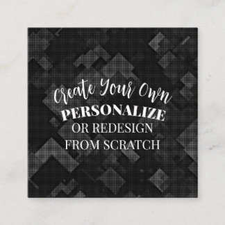 Create a Custom Square Business Card