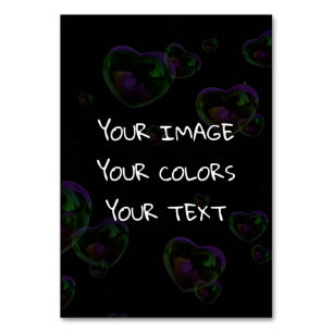 Create a Custom Table Number