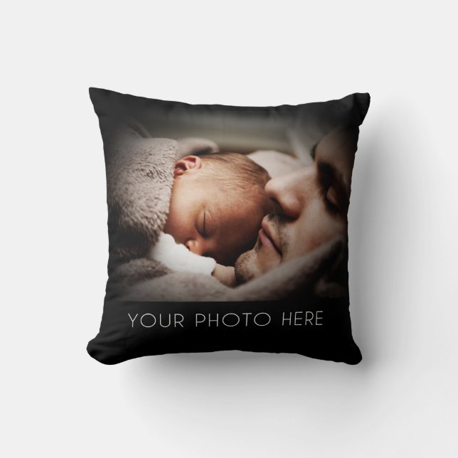 Create A Family Photo Gift Cushion (Front)