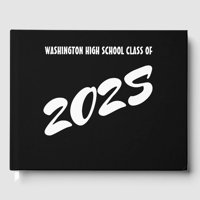 Create A Graduation Guest Book (Front)