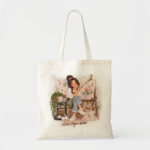 Create a Happier World Artist Tote Bag
