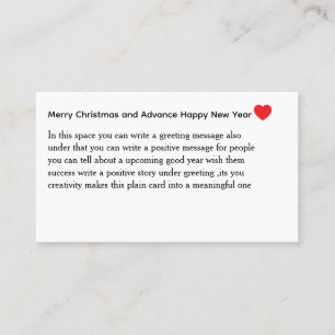 Create a meaningful card