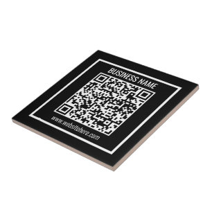 Create a Modern QR code Instantly Ceramic Tile