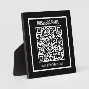 Create a Modern QR code Instantly  Plaque
