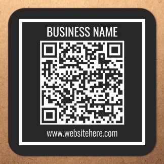 Create a Modern QR code Instantly  Square Sticker
