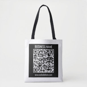 Create a Modern QR code Instantly  Tote Bag