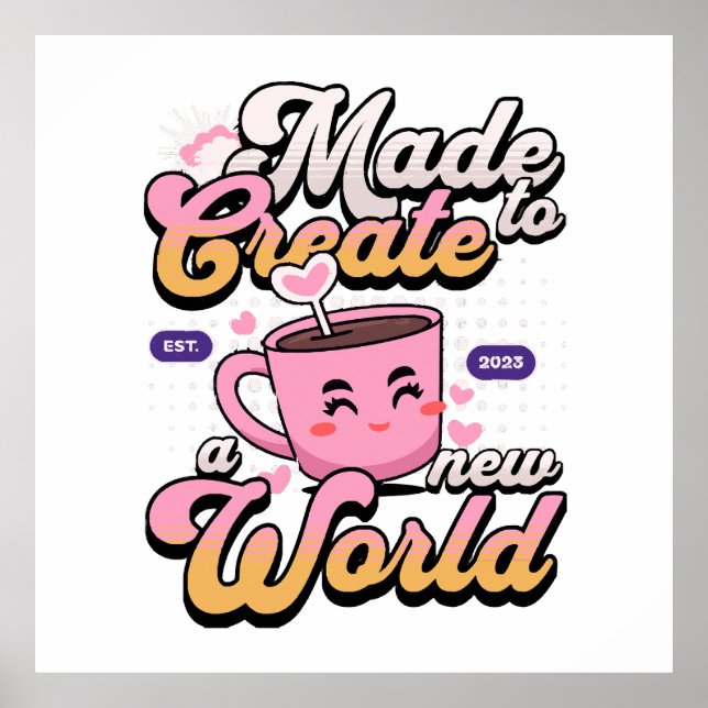 Create a new world poster (Front)