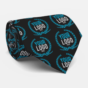 Create A Patterned 2 Sided   Business Logo Tie