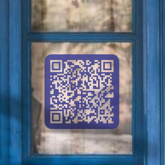 Create a Scannable QR code | Editable Dark Blue (Creator Uploaded)