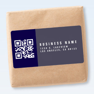 Create a Scannable QR Code   Modern Return Address