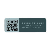 Create a Scannable QR Code | Modern Return Address