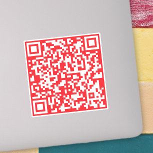 Create a Scannable Red (editable) QR code