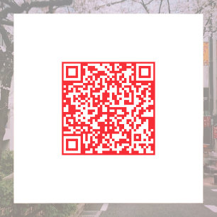 Create a Scannable Red (editable) QR code