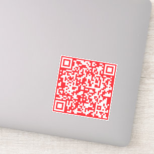 Create a Scannable Red (editable) QR code