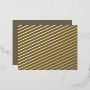 Create a Stylish Living Space with a Brown Wall an Foil Holiday Postcard