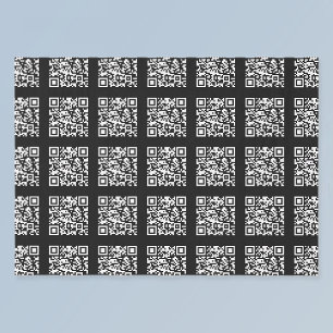 Create a Tiled QR code Pattern Editable Colour Tissue Paper