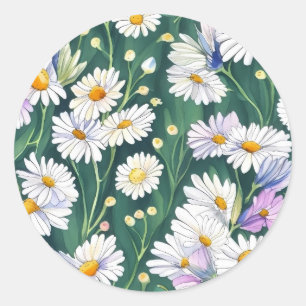 Create a timeless look with the classic beauty  classic round sticker