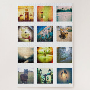 Create a unique and original instagram jigsaw puzzle