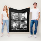 Create an Instagram Collage with 4 photos - black