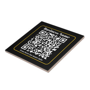 Create an Instantly Scannable Business QR code Ceramic Tile