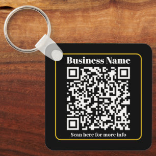 Create an Instantly Scannable Business QR code Key Ring