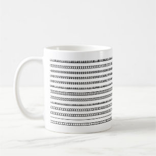 Create An Unusual Modern & Trendy Hidden Message B Coffee Mug