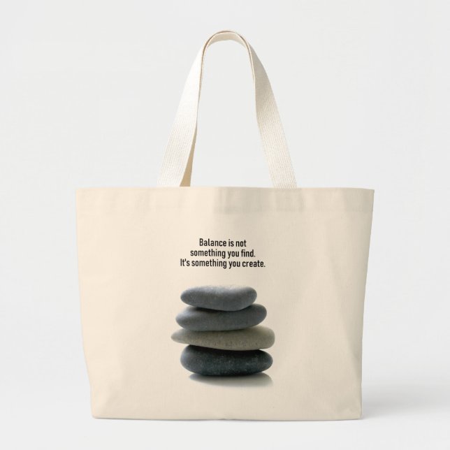 Create Balance Jumbo Tote (Front)