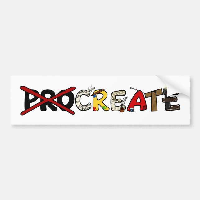 Create Bumper Sticker (Front)