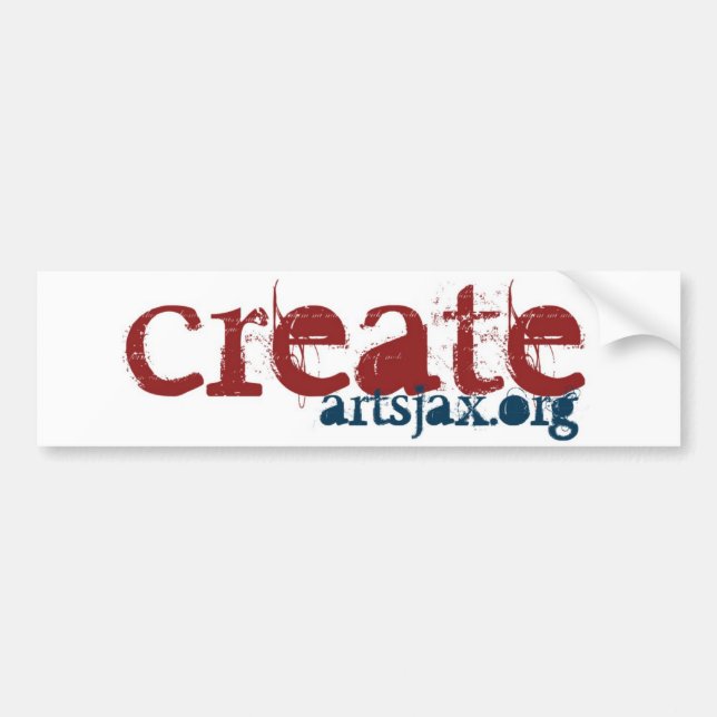 Create Bumpersticker Bumper Sticker (Front)