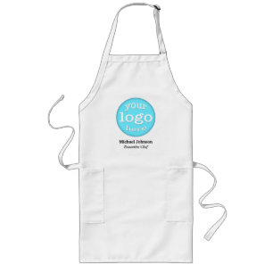 Create Business Company Logo Chef Cook Baker Staff Long Apron