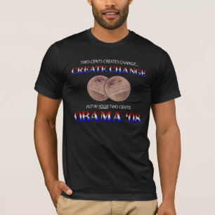 Create Change with Obama T-Shirt