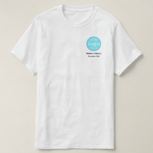 Create Custom Business Logo Employee Staff Uniform T-Shirt