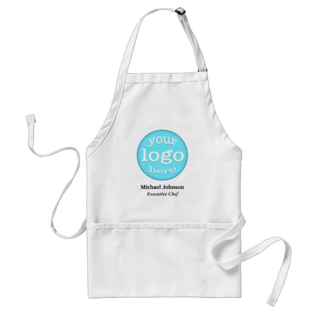 Create Custom Company Logo Employee Staff Uniform Standard Apron (Front)