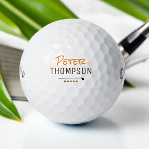 Create Custom Name Golf Ball for Stylish Golfer