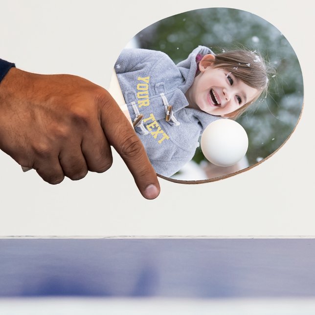 Create Custom Personalised Photo Text Table Tennis Ping Pong Paddle (Create Custom Personalized Photo Text Table Tennis Ping Pong Paddle)