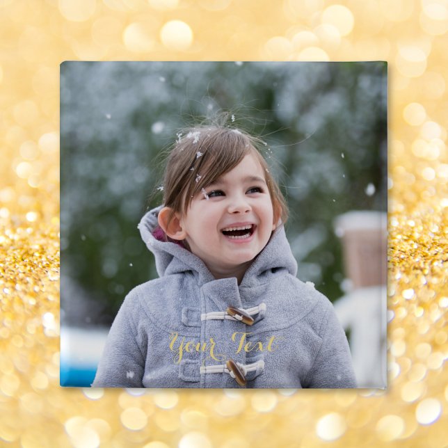 Create Custom Personalised Square Photo Pin Button (Create Custom Personalized Square Photo Pin Button)