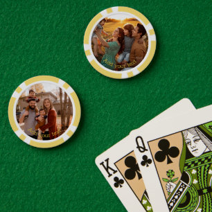 Create Custom Photo Home Tournament Game Night Poker Chips