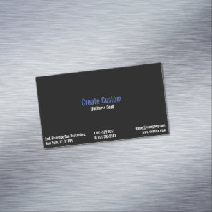Create Custom Professional Modern Magnetic Card