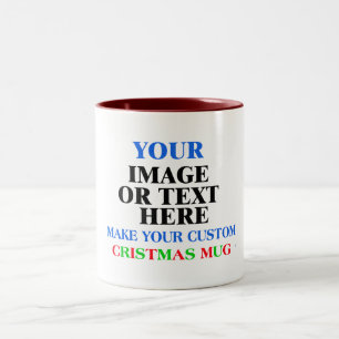 Create Custom Your Own Christmas MUG perfect gift
