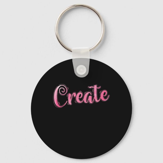 Create DIY Self Made Key Ring (Front)