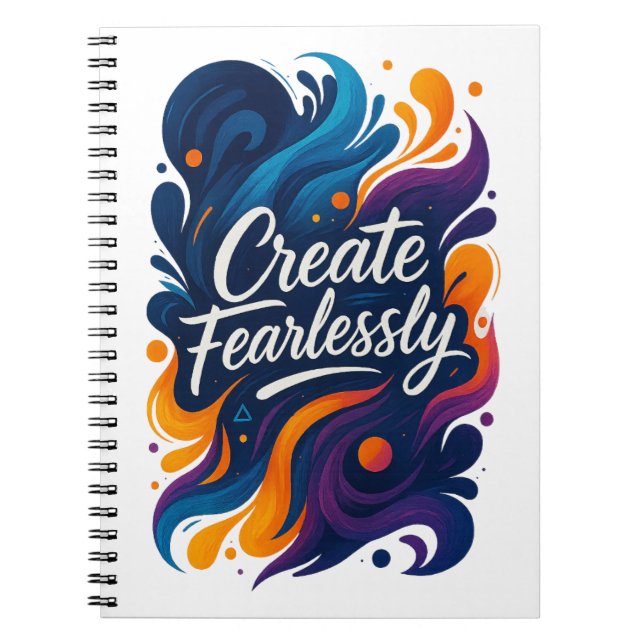 Create Fearlessly Notebook – Fearless Series (Front)