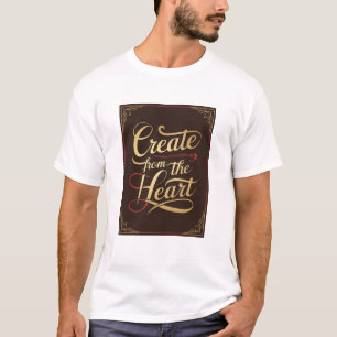 Create From The Heart T-Shirt