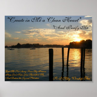 Create in Me Poster