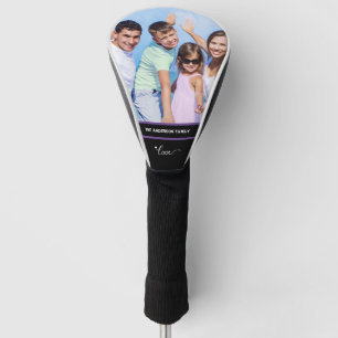 Create it yourself 1 Family Name & Photo Golf Head Cover