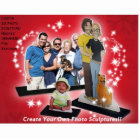 Create Make Custom 3D Family Photo Statue Cut Out