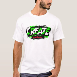 Create No Limits Toxic Green Urban Camo T-Shirt