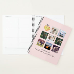 Create Own BFF Photo Collage Pizza Gift Planner