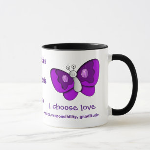 Create Peace Love Attitude Mugs by Zazz_it